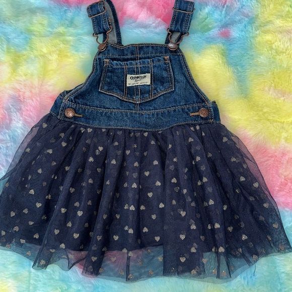 OshKosh B'gosh Other - GIRLS 18 months Oshkosh jean overalls dress